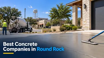 4 Best Concrete Companies in Round Rock (2026)