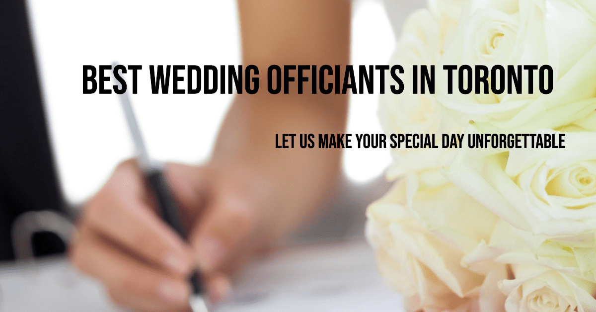 Best Wedding Officiants In Toronto (2026)