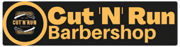 Cut ‘N’ Run Barbershop logo