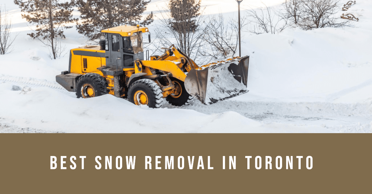 Best Snow Removal In Toronto (2026)