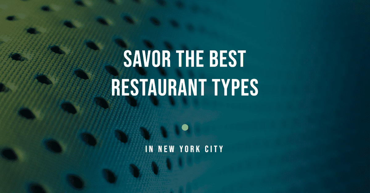 Restaurant Types
