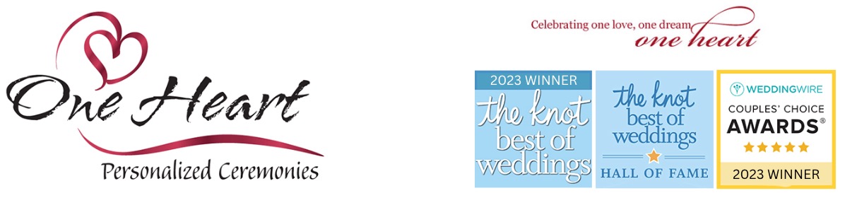 NYC One Heart Personalized Ceremonies logo