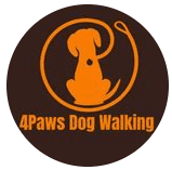 4Paws Dog Walking logo