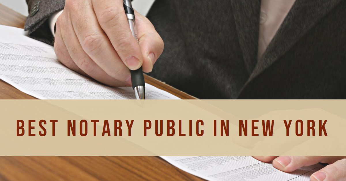 Best Notary Public In New York (2026)