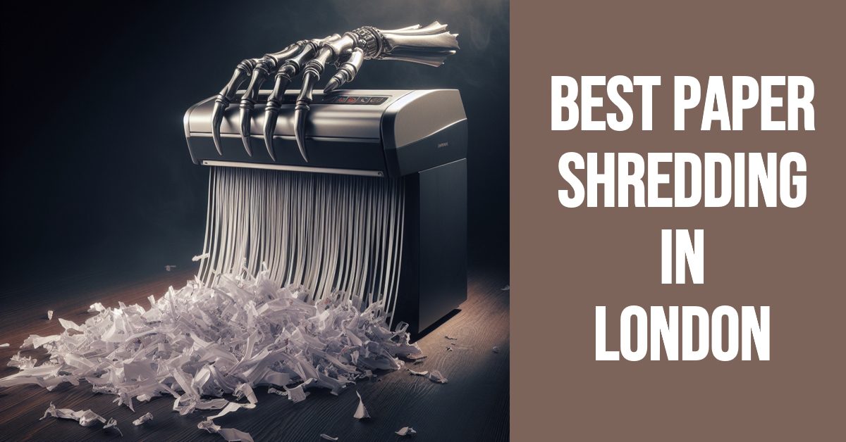 Best Paper Shredding In London (2026)
