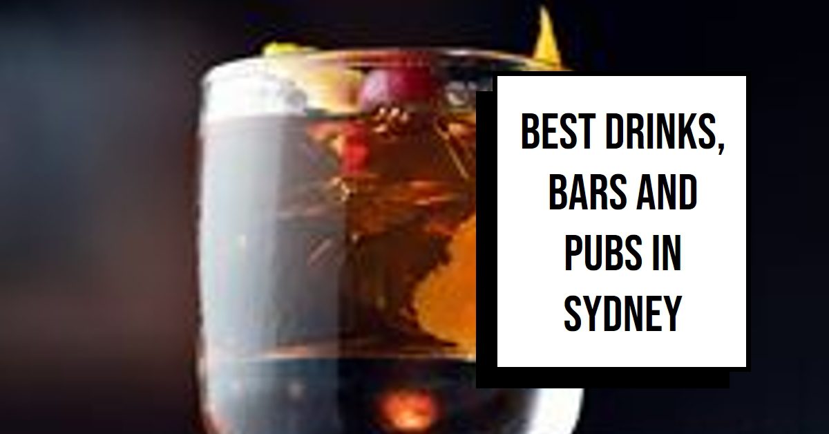 Drinks Bars And Pubs