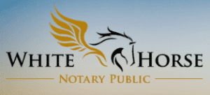 White Horse Notary Public London logo