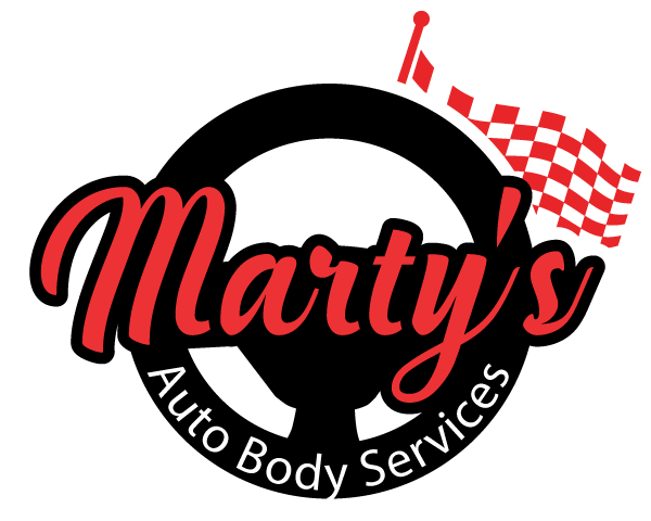 Marty’s Auto Body logo