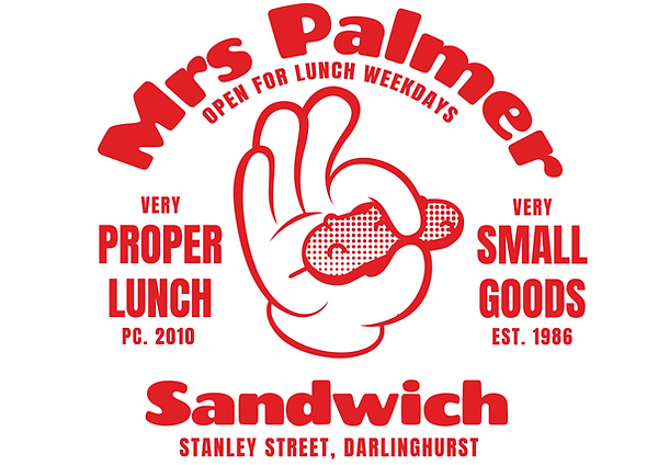 Mrs Palmer Sandwich logo