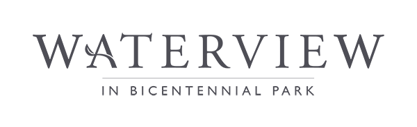 Waterview in Bicentennial Park logo