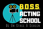 B.O.S.S. Acting School logo