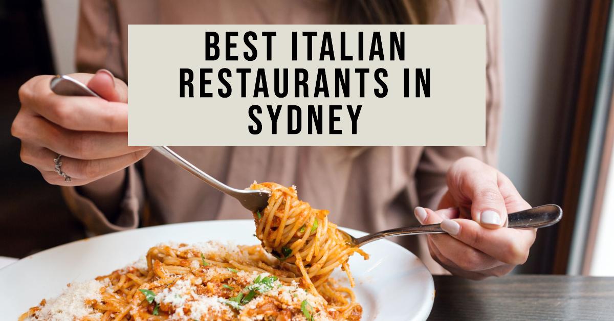 Best Italian Restaurants In Sydney (2026)