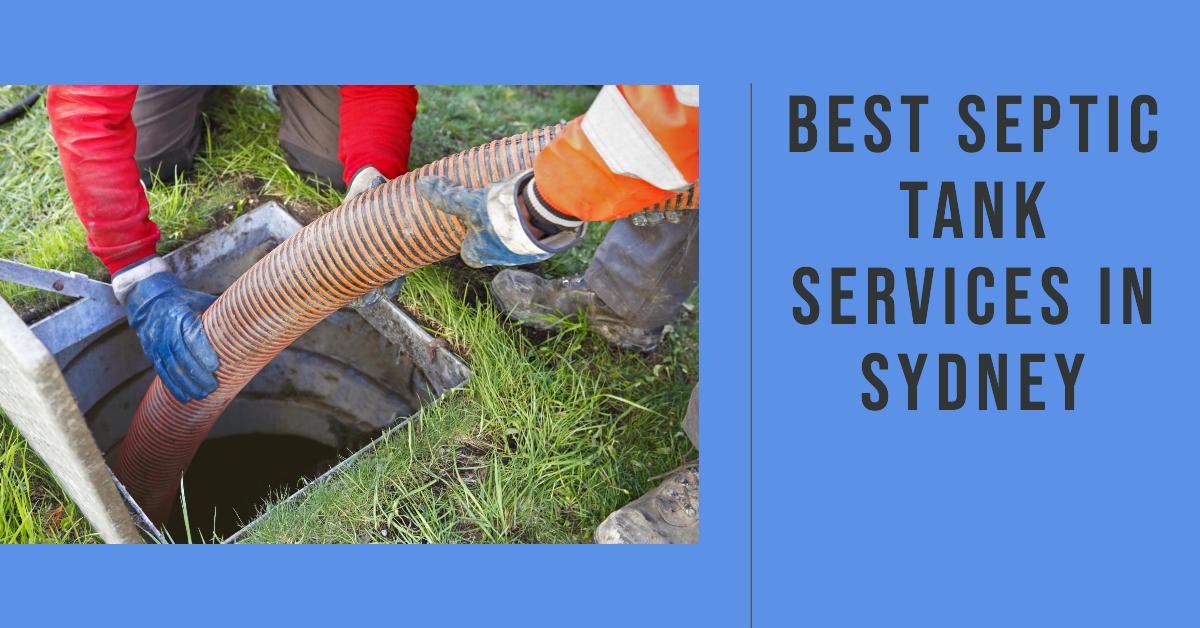 Best Septic Tank Services In Sydney (2026)