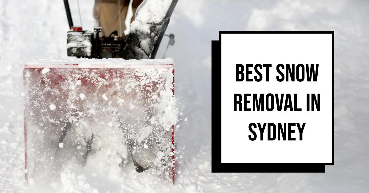 Best Snow Removal In Sydney (2026)