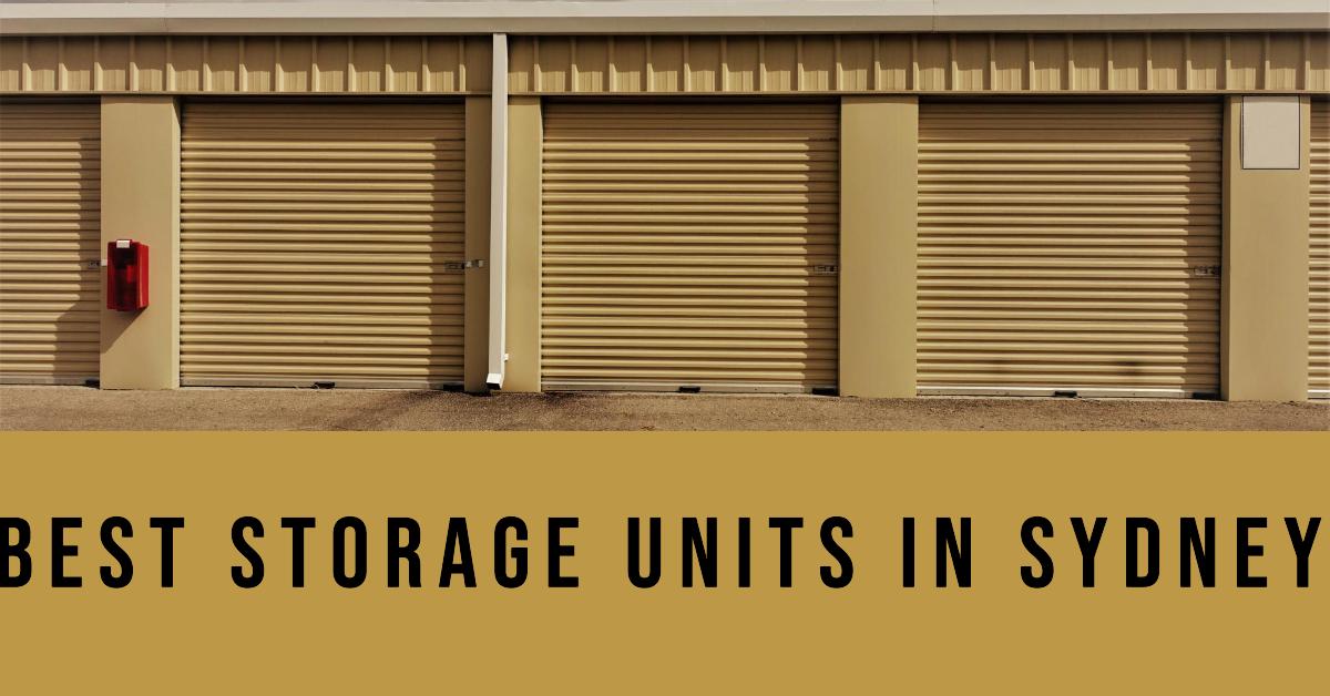 Best Storage Units In Sydney (2026)