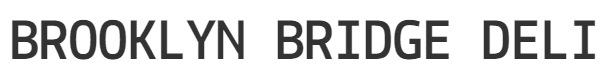 Brooklyn Bridge Deli logo