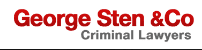 George Sten & Co Criminal Lawyers logo