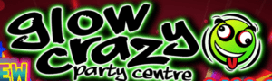 Glow Crazy Party Centre logo