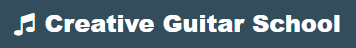 (Guitar Teacher) Creative Guitar School Sydney logo