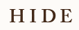 HIDE logo