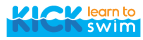 KICK Learn to Swim logo