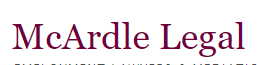 McArdle Legal logo