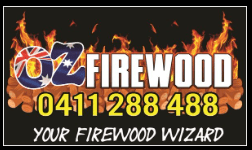 Oz Firewood logo