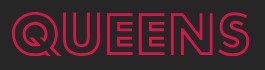 QUEENS skate dine bowl logo