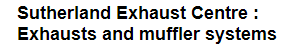 Sutherland Exhaust Centre logo