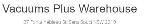Vacuums Plus Warehouse logo