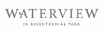Waterview in Bicentennial Park logo