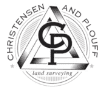 Christensen & Plouff Land Surveying logo