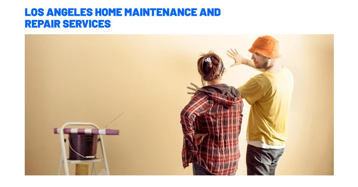 Home Maintenance And Repair