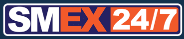SMEX 24/7 Messenger Service logo
