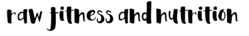 Raw Fitness and Nutrition logo