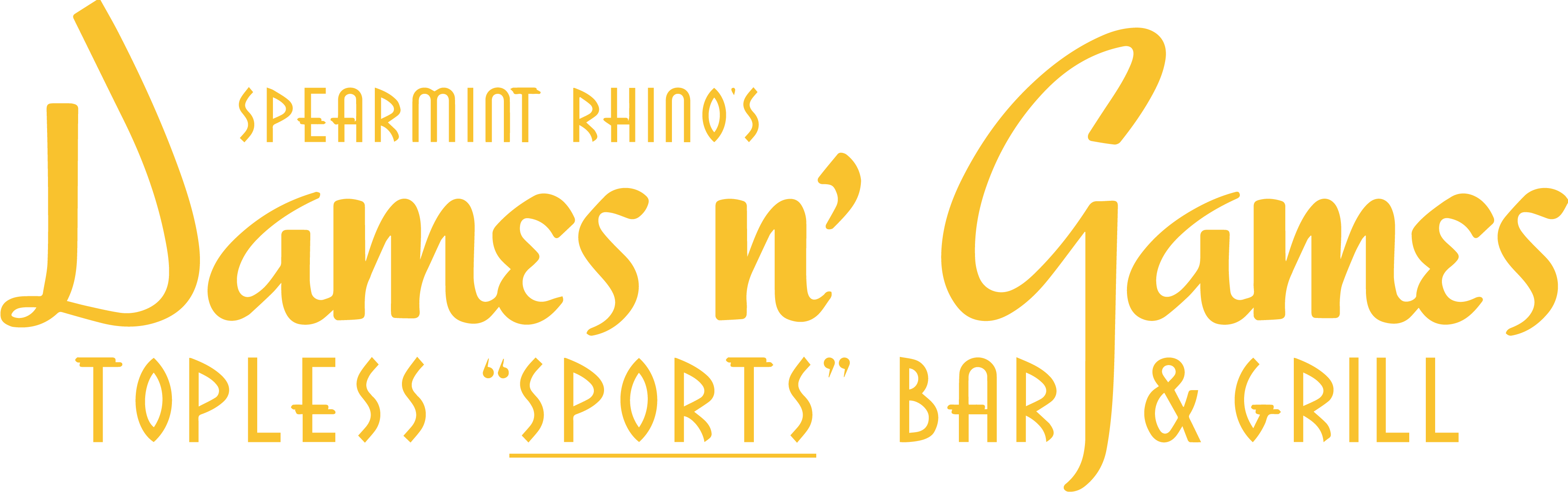 Dames N’ Games Topless Sports Bar Los Angeles logo