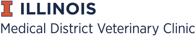 Medical District Veterinary Clinic at Illinois logo