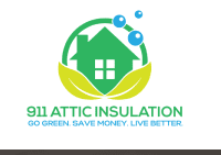 911 Attic Insulation logo