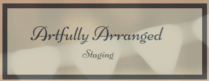Artfully Arranged Staging logo