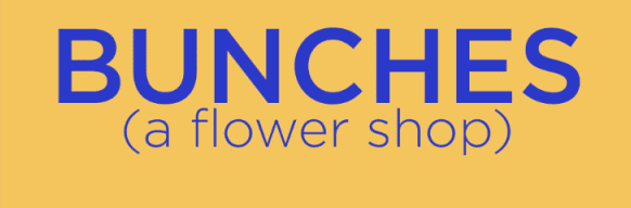 Bunches (a flower shop) logo