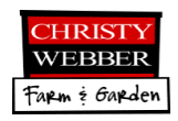 Christy Webber Farm & Garden logo