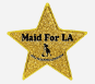 Maid For LA logo