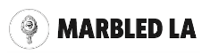 Marbled LA logo