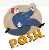 P.O.S.H. logo
