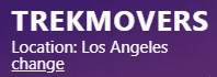 Trek Movers. Local & Long-Distance Moving Company in Los Angeles. logo