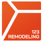 123 Remodeling logo
