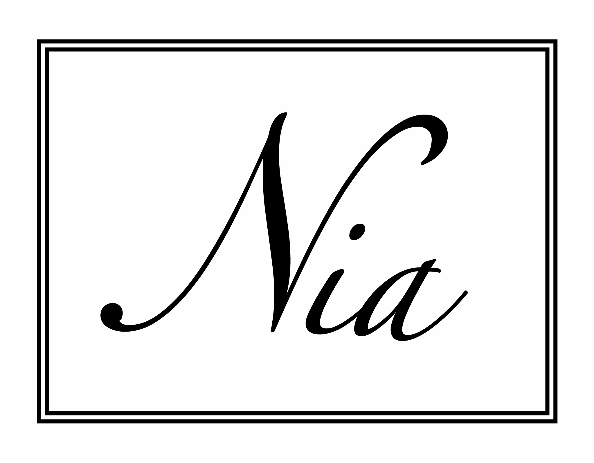 Nia Restaurant logo