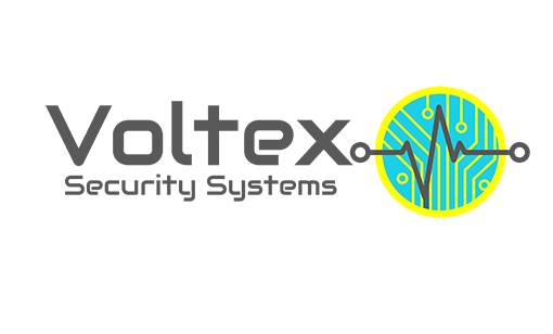 Voltex Security Systems-surveillance camera installation-Houston logo