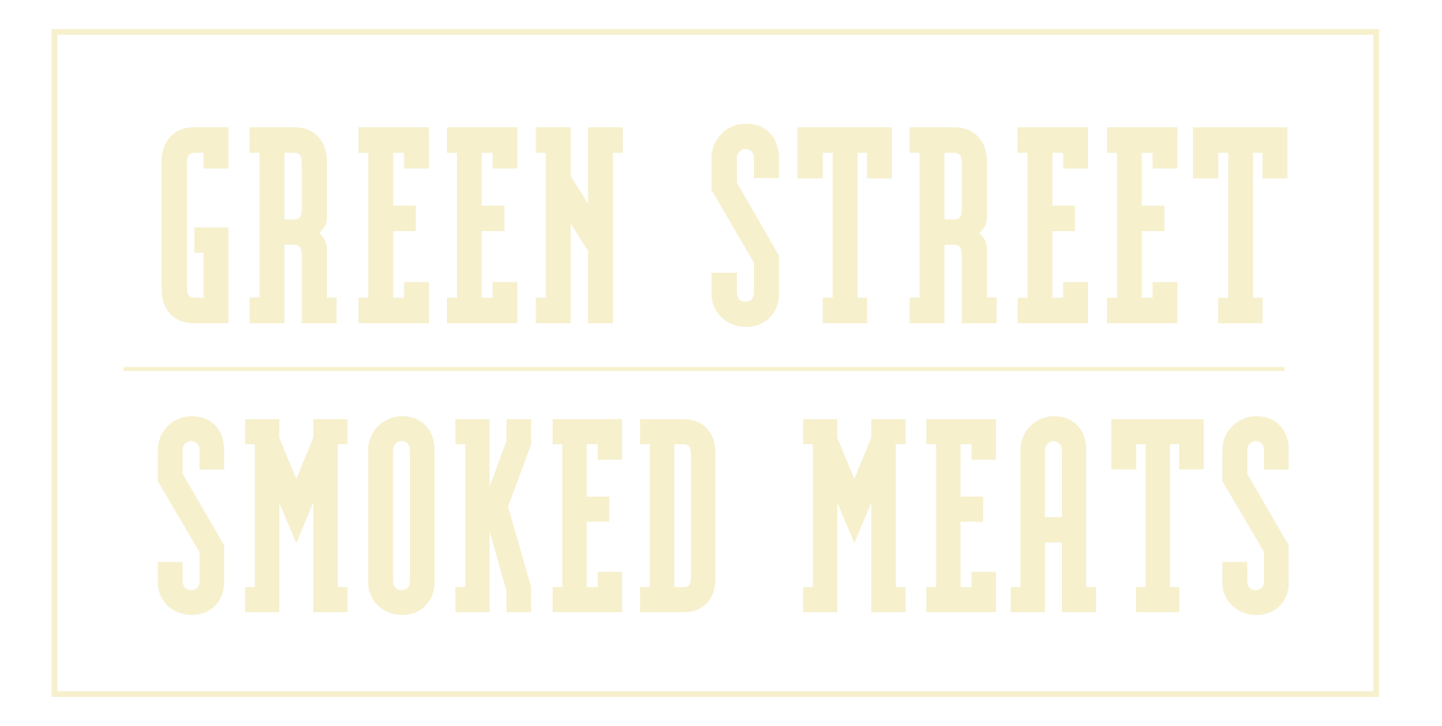 Green Street Smoked Meats logo