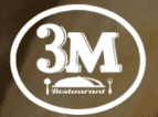 3M Restaurant American Buffet logo